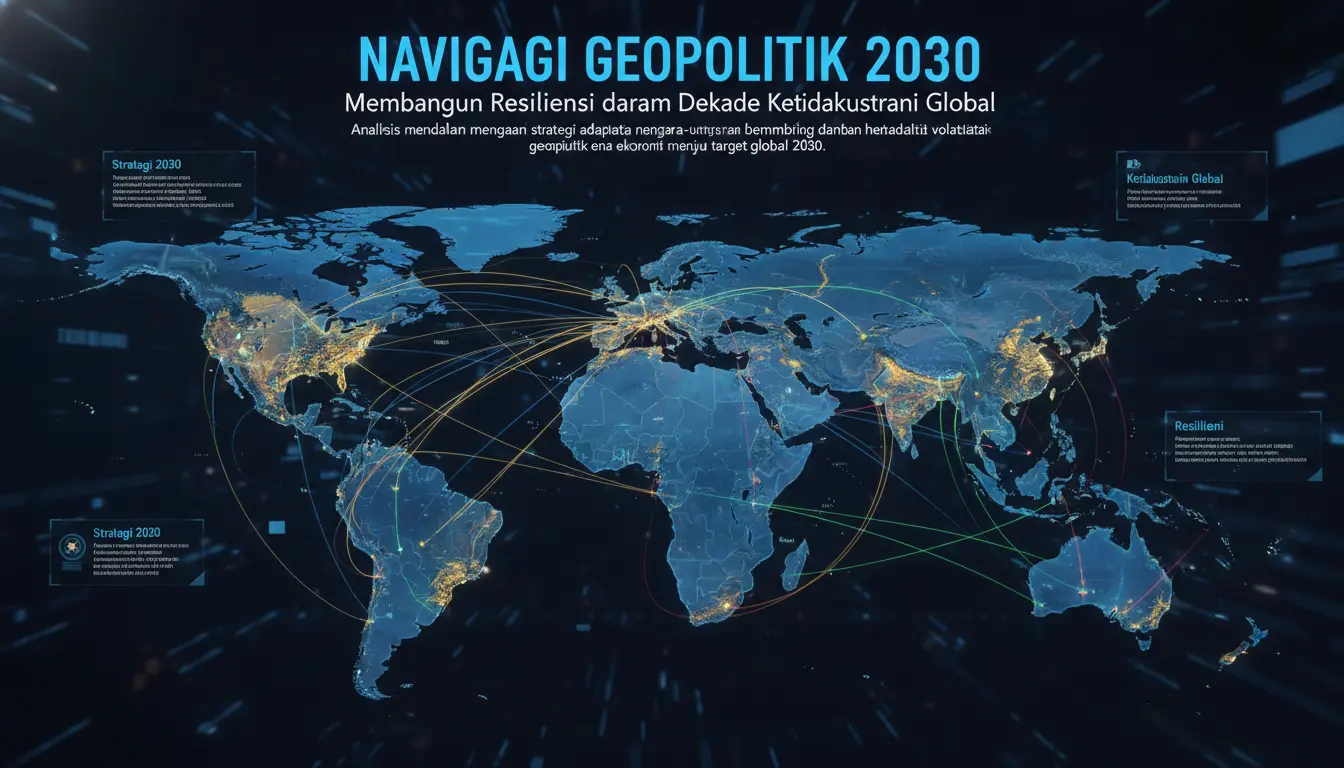 Navigasi Geopolitik 2030: Membangun Resiliensi dalam Dekade Ketidakpastian Global