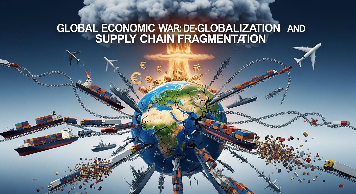 Perang Ekonomi Global: De-Globalisasi dan Fragmentasi Rantai Pasokan
